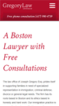 Mobile Screenshot of law-boston.com